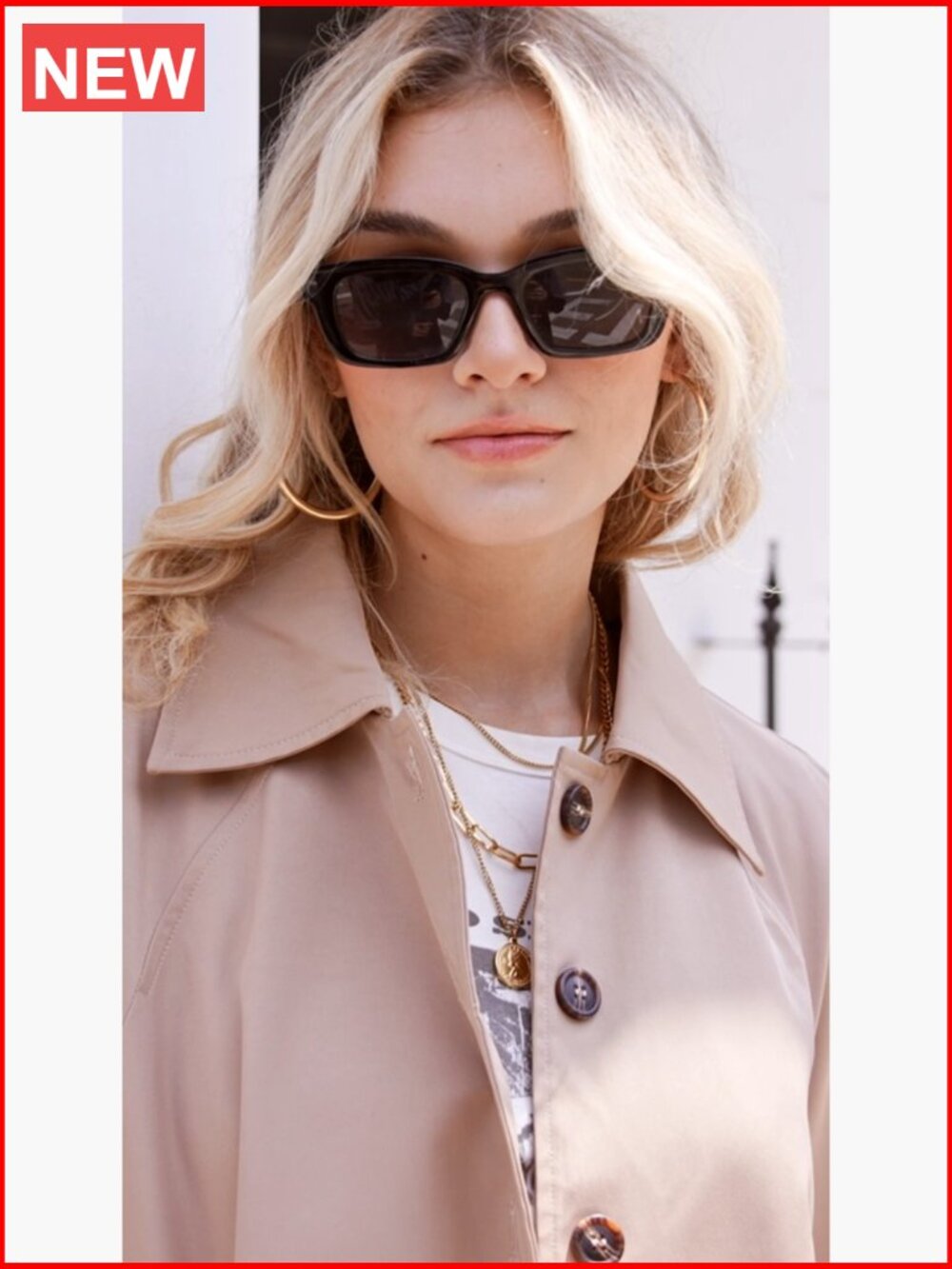 Womens Long Trench Coat Single Breasted Oversized Windproof Classic Lapel Fall - Picture 6 of 7